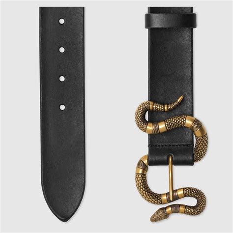 gucci belt snake buckle blue leather|Gucci belt with silver buckle.